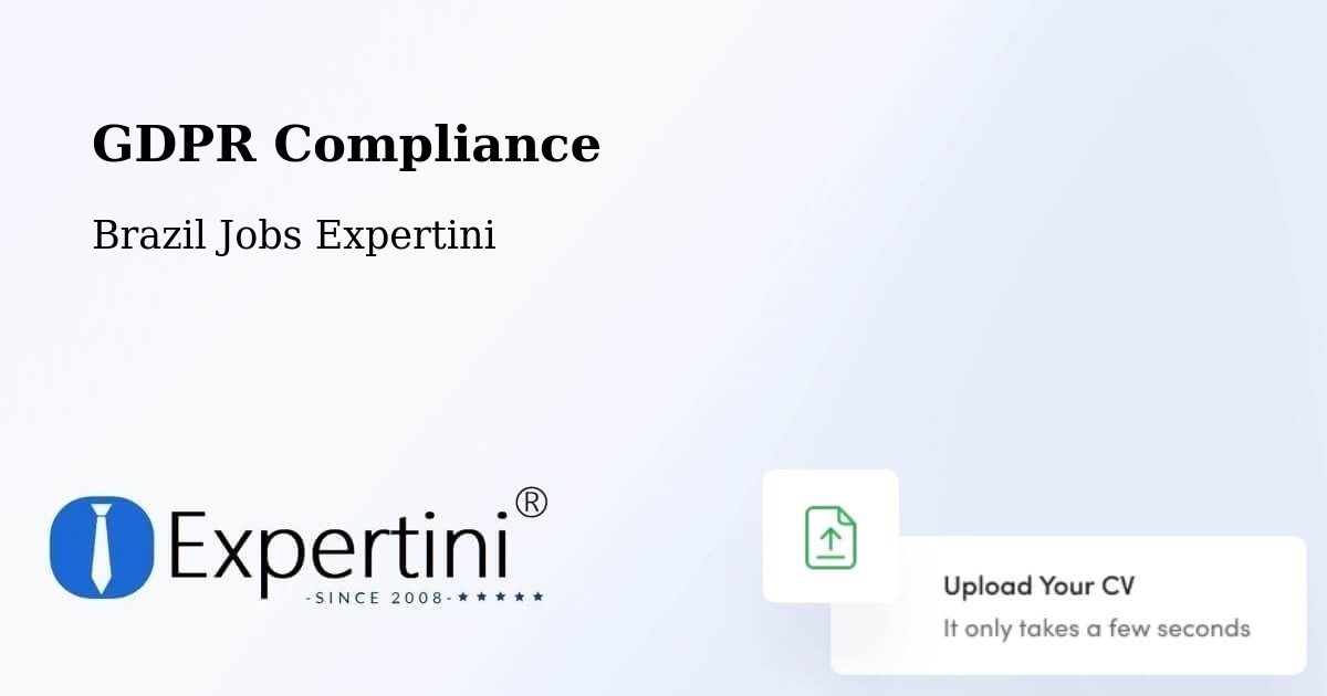 EU GDPR Compliance Statement – Natal - Brazil Jobs Expertini